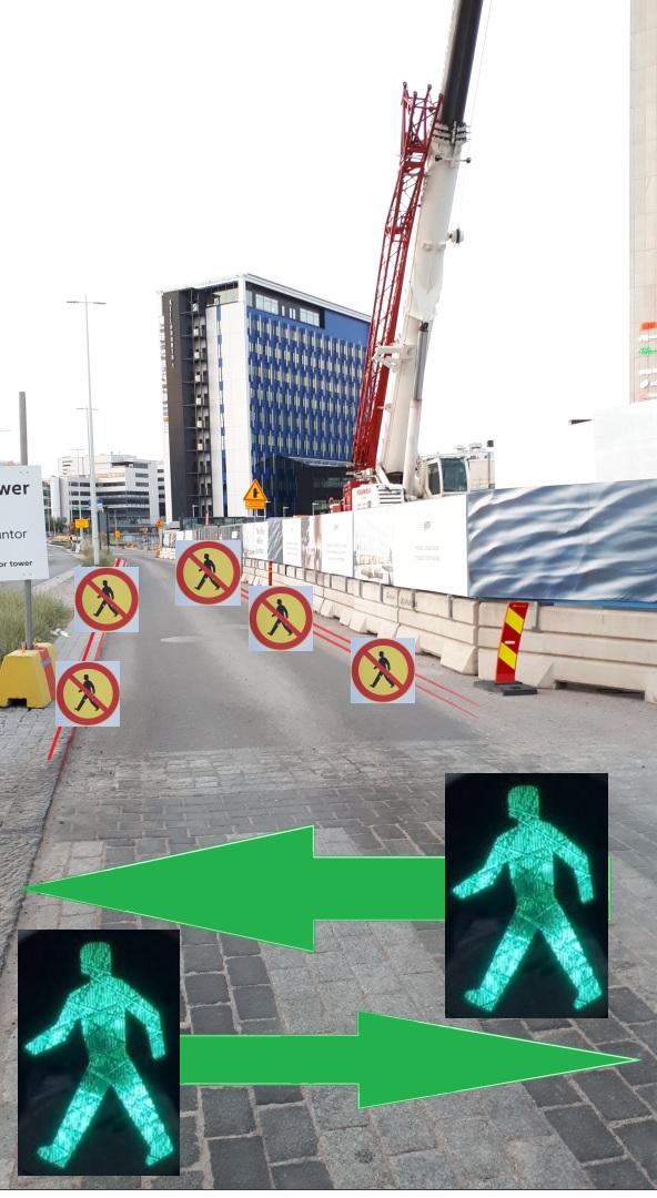 Walk in sites